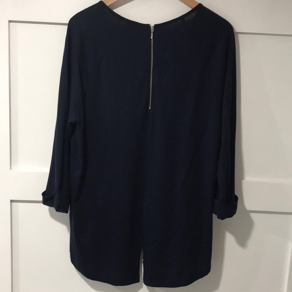 **SOLD**Chico’s long sleeve eyelet top - Picture 3 of 5